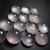 15 - 18 mm - Round Trully Bautifull High Quality Brazilian - Natural Rose Quartz - Cabochon Nice Clean and Nice Pink colour approx - 14 pcs